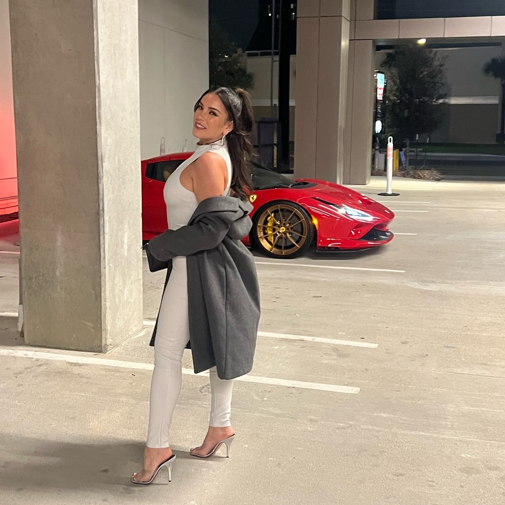 Gray jumpsuit